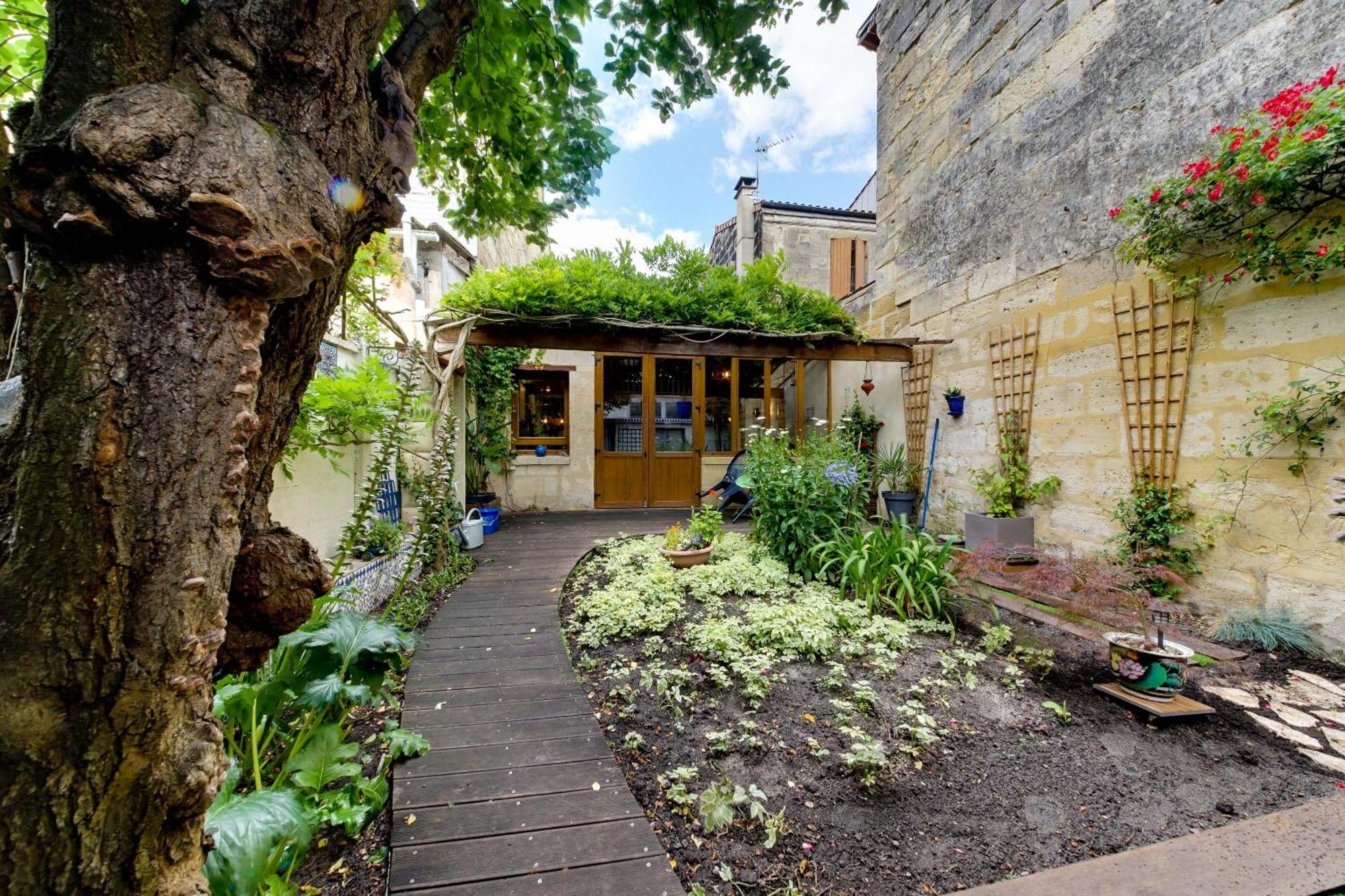 Superbe Maison En Pierre Bordelaise Bordeaux Exterior photo